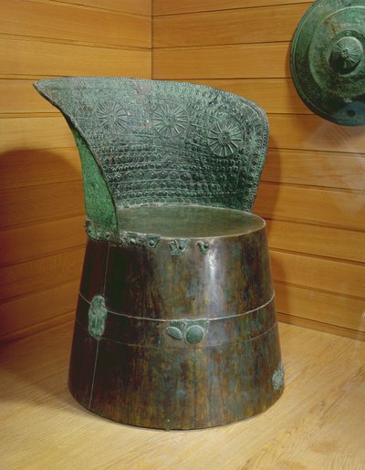 Funerary Throne (Villanovan period, 1st half 7th century BC) by Greek